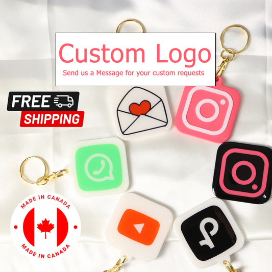 Skylamp NFC Keychain with Custom Logo of your choice